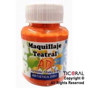 MAQUILLAJE TEATRAL AD 062 NARANJA 40ML X 1